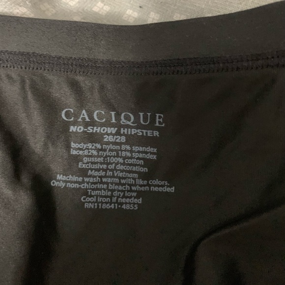 Lane Bryant Cacique 26/28 no show hipster panty - Picture 3 of 4